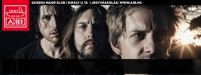 Tracer - Márciusban újra Budapesten koncertezik az ausztrál rocktrió