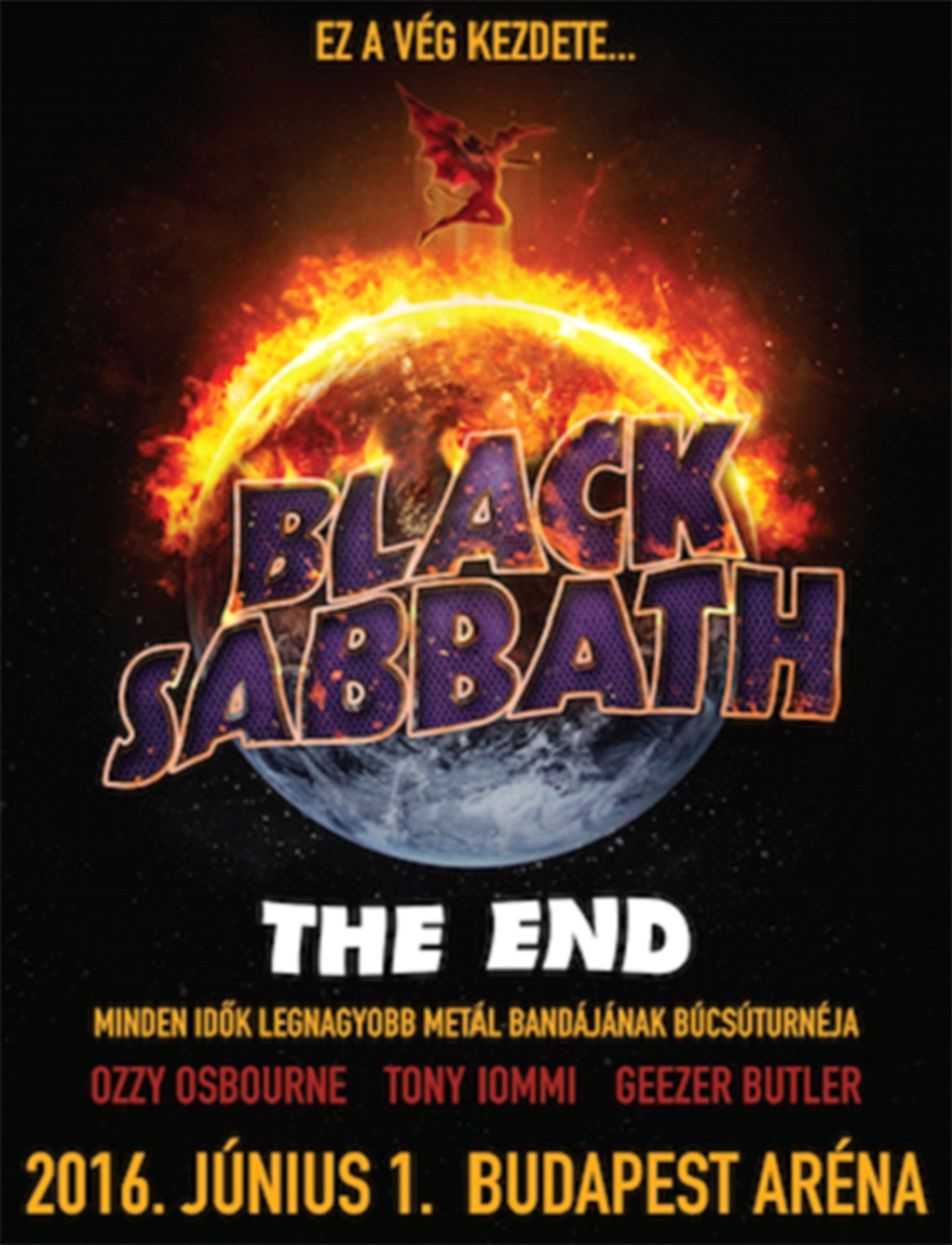 Black Sabbath - Exkluzív CD a jövő héten startoló turnéhoz black sabbath flyer 20160115