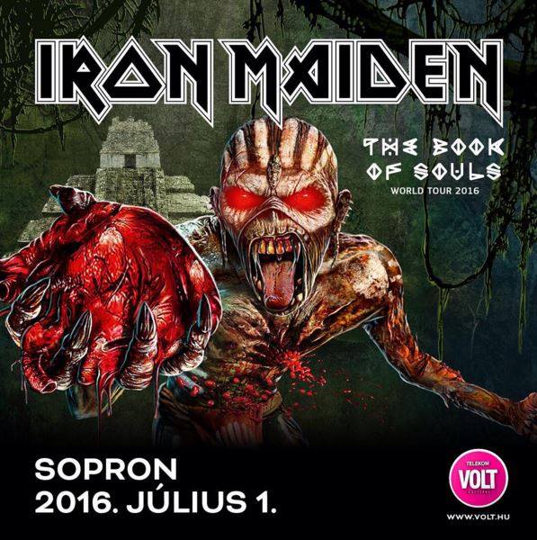 Iron Maiden - Július 1-jén a soproni Volt fesztiválon játszanak! Van már jegyed?