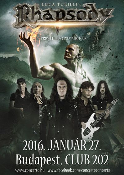 Luca Turilli's Rhapsody - Spirituális albummal érkeznek Budapestre
