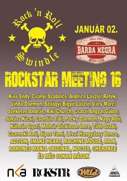 Rock N’ Roll Swindle – Kezdd egy hatalmas bulival az évet!