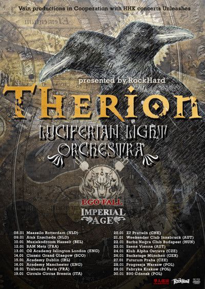 Therion, Luciferian Light Orchestra koncertek a Barba Negrában