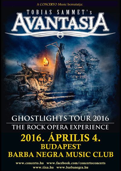 Avantasia koncert a Barba Negrában
