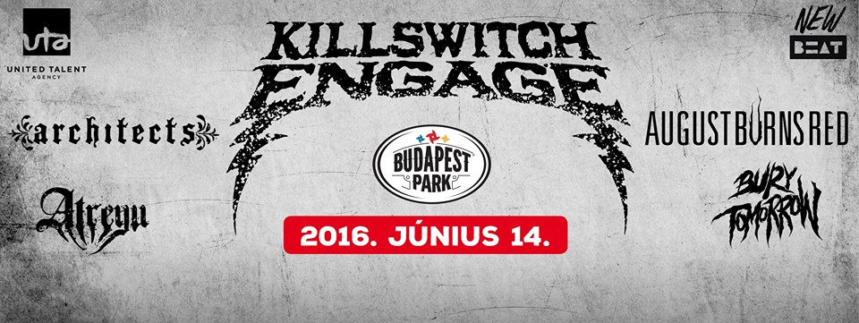 Killswitch Engage - Dalpremier - Alone I Stand killswitch engage flyer 20160307