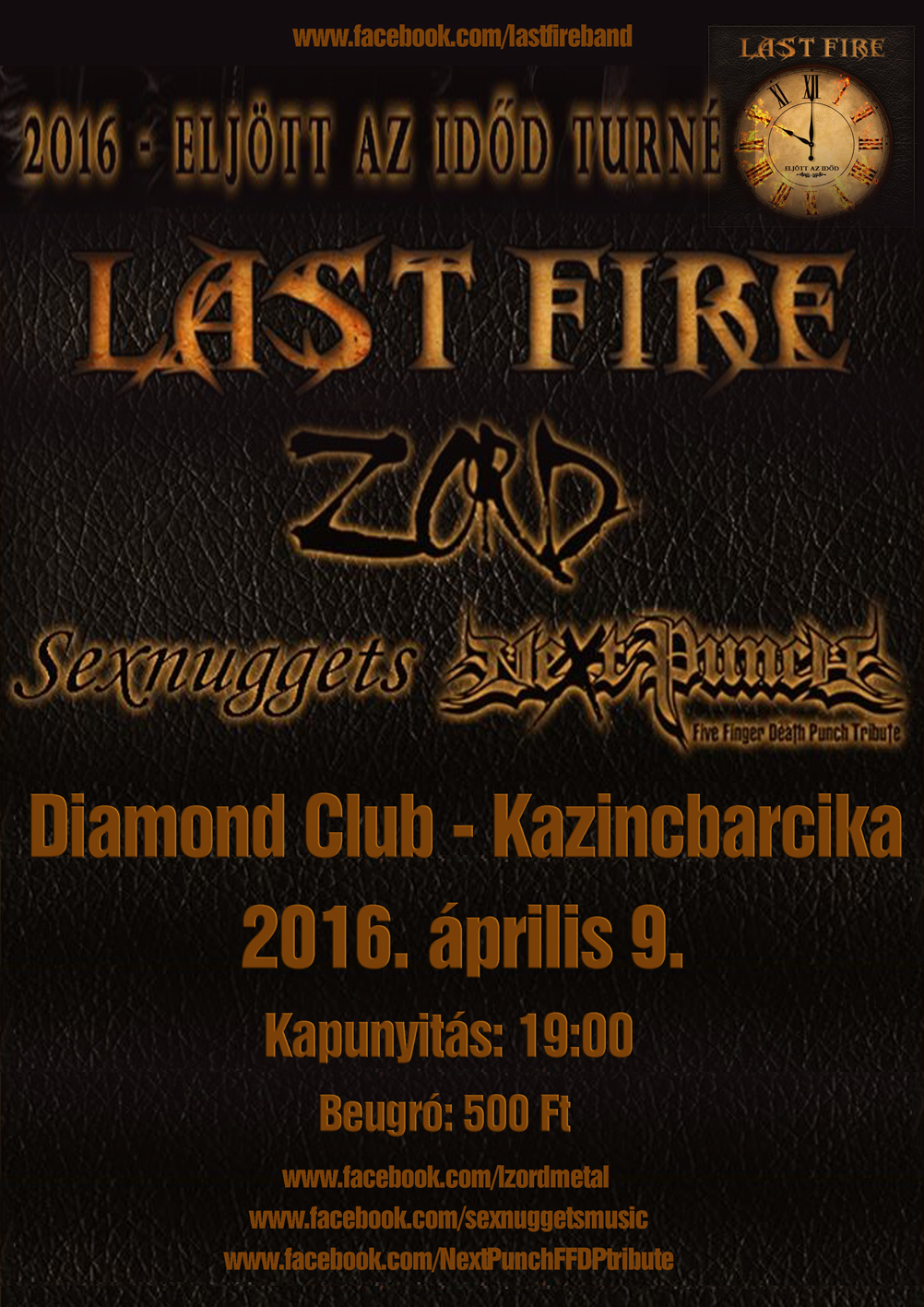 Last Fire & Zord Kazincbarcikán