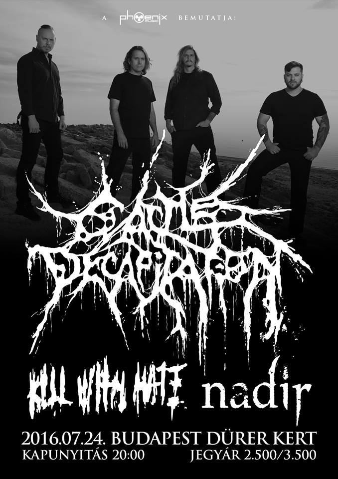 Cattle Decapitation - Július 24-én a Dürer Kertben koncerteznek