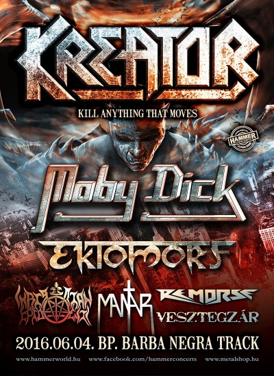 Thrash őrület szombaton: két színpadon összesen 7 banda