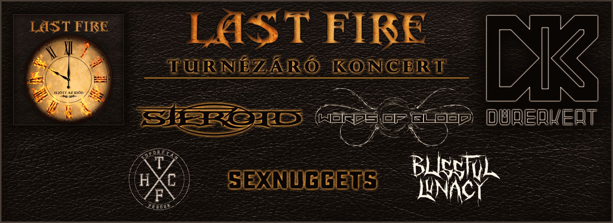Hatalmas rock ünnepnek ígérkezik a Last Fire turnézáró bulija