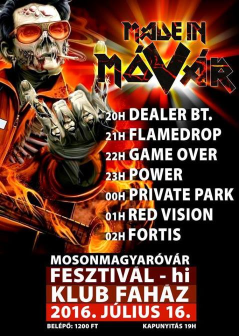 Made in Móvár – PoWeR, FlameDrop, Red Vision és sokan mások