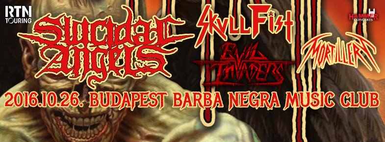 Suicidal Angels - Október 26-án Budapesten zúz a görög thrash horda