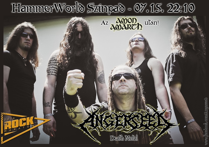 Angerseed - Időpontváltozás a Rockmaratonon!