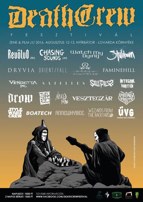 DeathCrew Fesztivál 2016 - Hétvégén startol a nyírbátori fesztivál