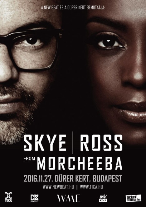 Skye & Ross from Morcheeba (UK) lemezbemutató a Dürer Kertben - 2016. november 27.
