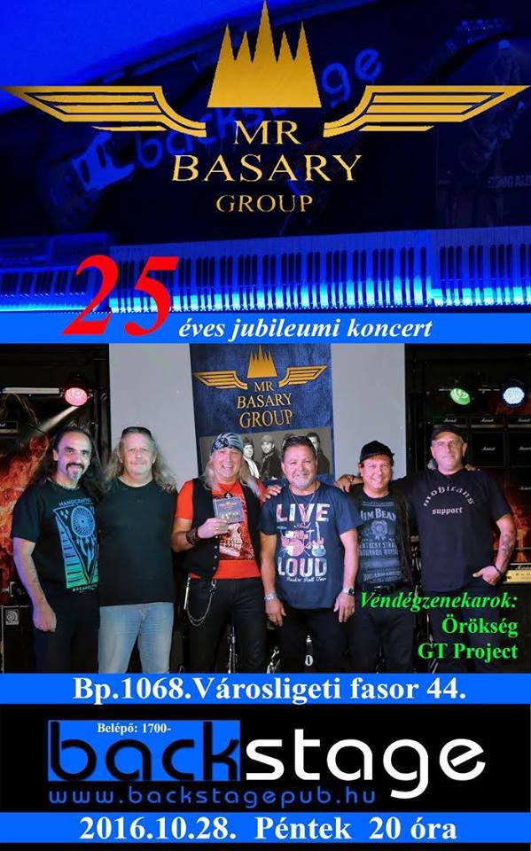 Mr. Basary Group: 25 év jóban, rockban