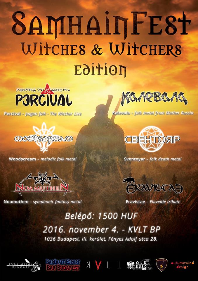 Az Old Buso Productions bemutatja: fantasy & folk minifesztivál külföldi zenekarokkal november 4-én Budapesten!