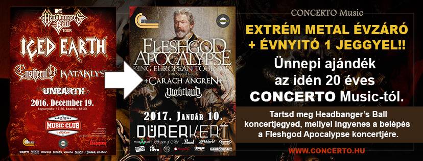 Headbangers Ball turné - Vedd meg a jegyed, és ingyen mehetsz a Fleshgod Apocalypse koncertjére is!