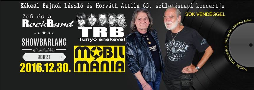 Showbarlang - Bajnok & Horváth Attila 65 és Mobilmánia előszilveszter