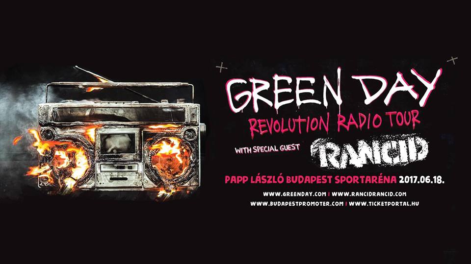 Green Day - 11 év után júniusban visszatérnek hozzánk!