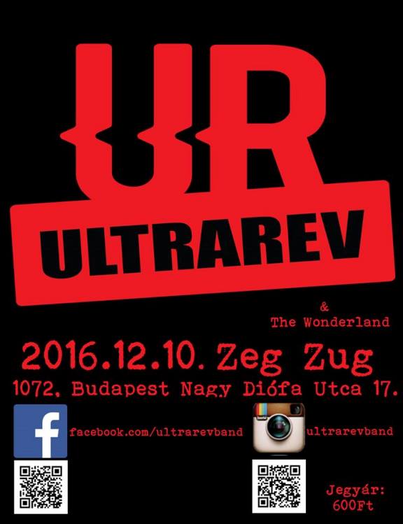 UltraRev és The Wonderland koncert a Zeg Zugban