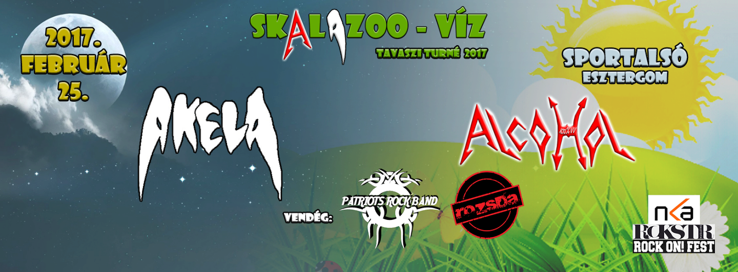 Esztergomban startol a Skala-Zoo Víz Tavaszi Turné!