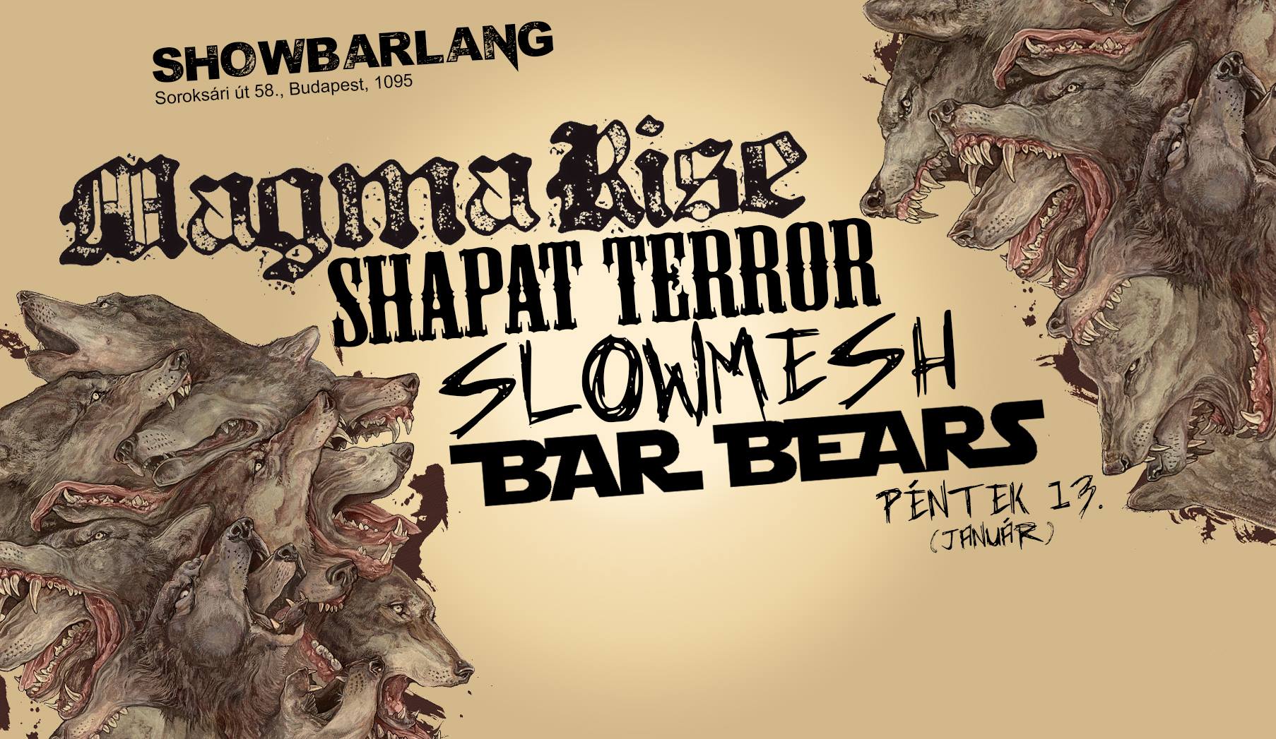 SHOWBARLANG - Underground hétvége péntek 13-mal fűszerezve