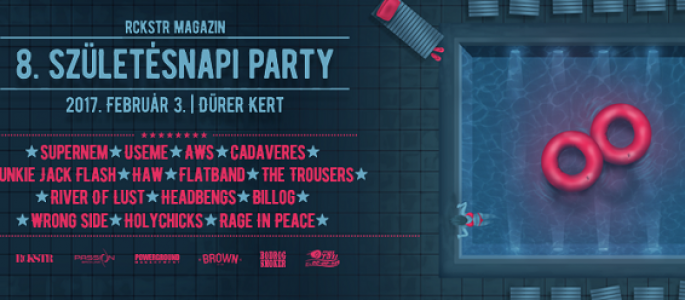 Rockstar VIII. Szülinapi Party - Február 3-án a Dürer Kertben