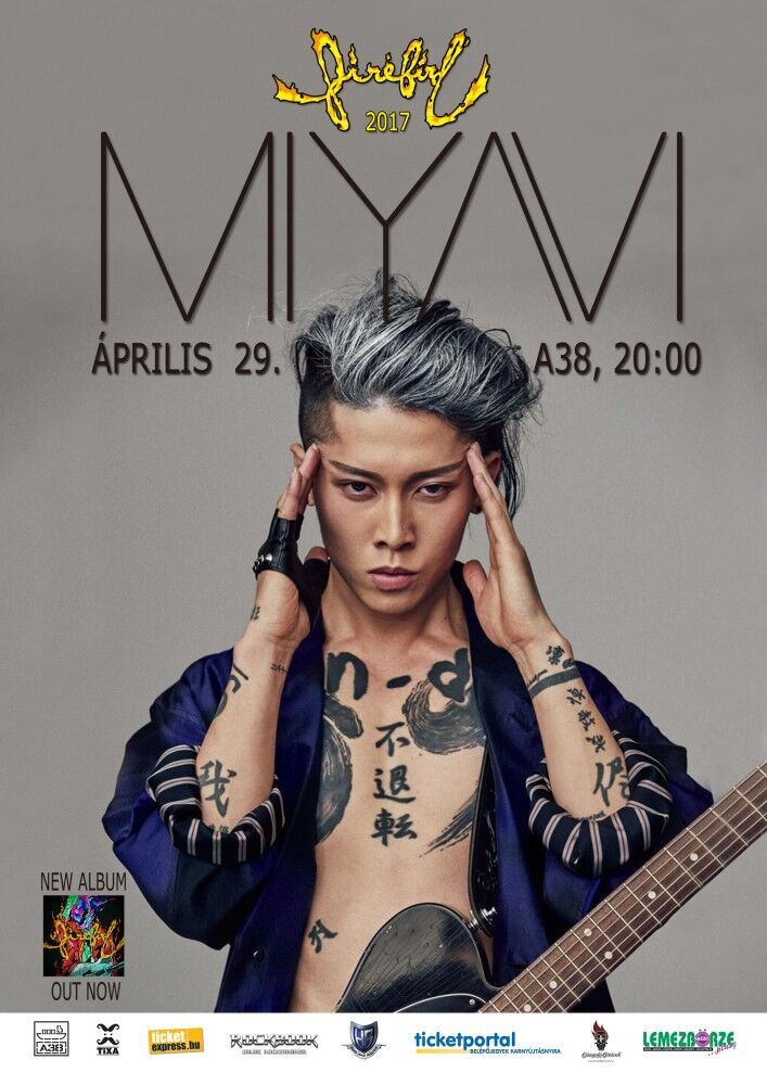 Miyavi - Tűzmadárról szóló albummal tér vissza a szamuráj gitáros