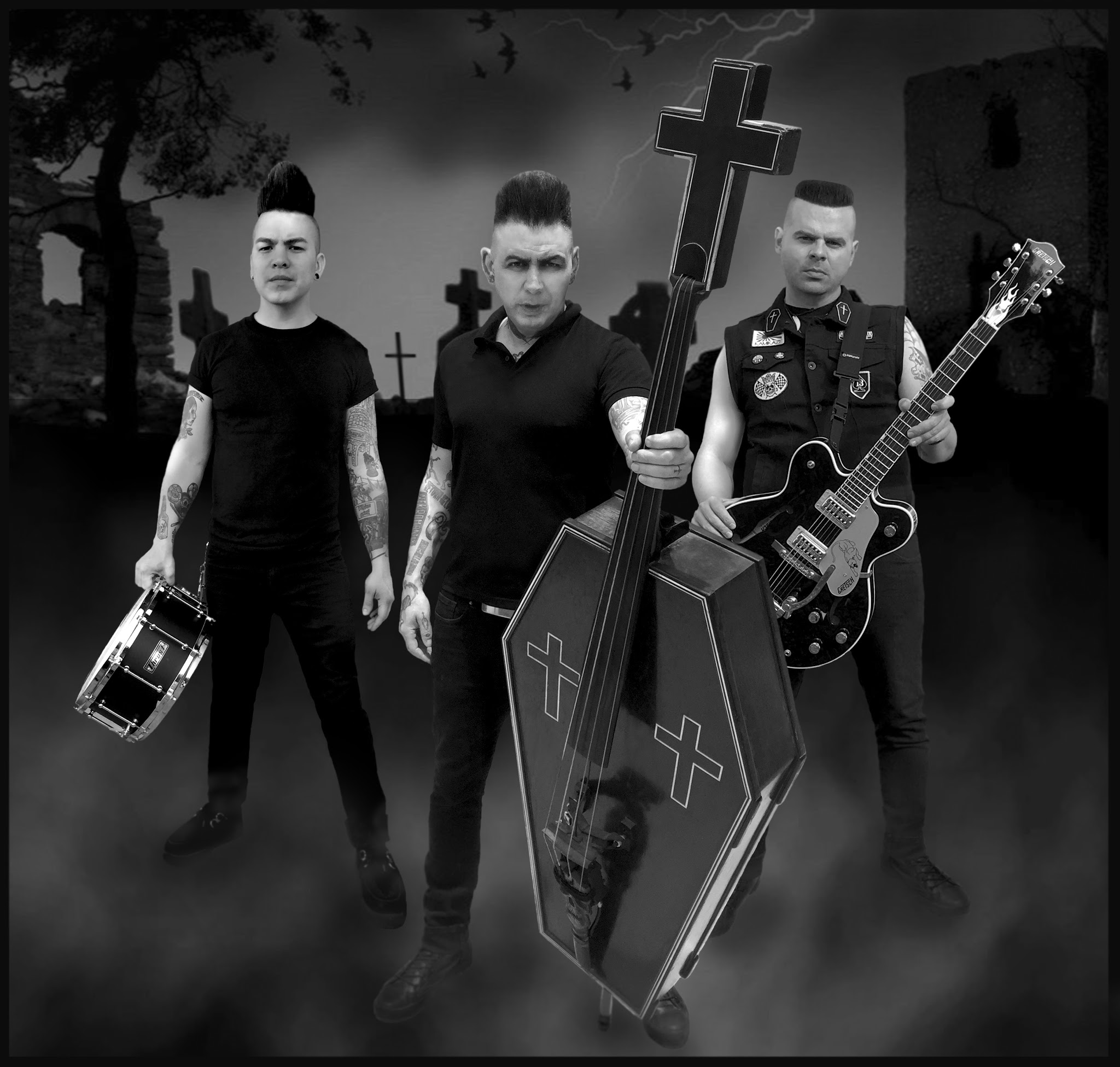Végre Budapesten is megszólal a koporsóbőgő: NEKROMANTIX (DK/US) The Silver Shine