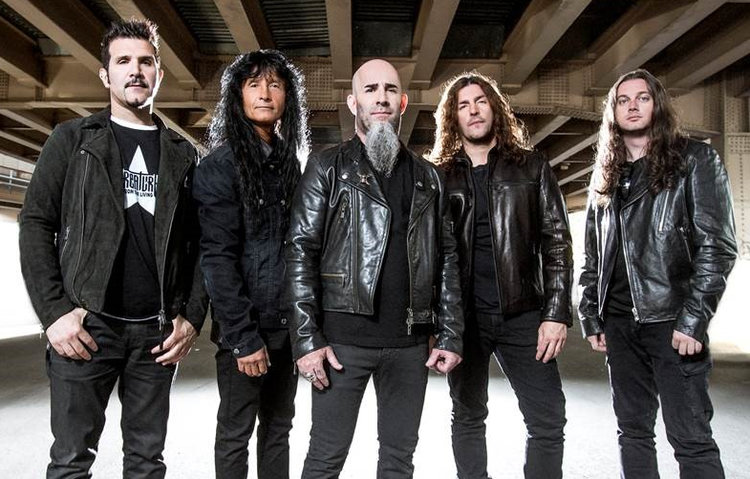 Az Anthrax melegít a Slayernek Budapesten.