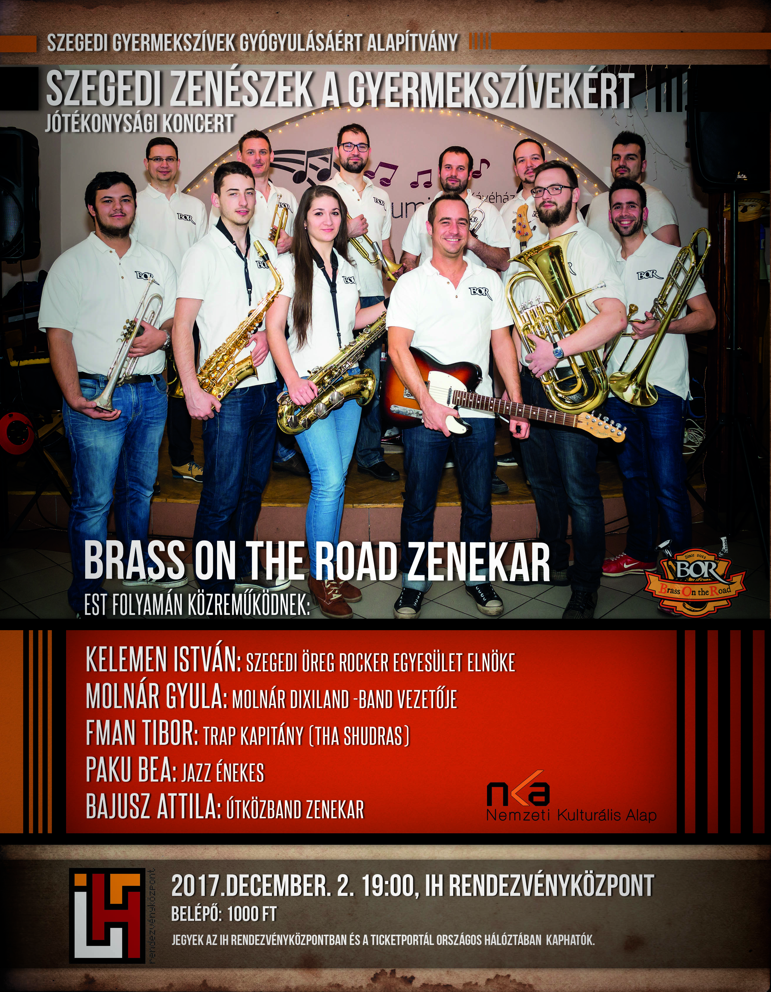 Szegedi Zenészek a Gyermekszívekért - Jótékonysági koncertet rendeznek a Szegedi Gyermekszívek a Gyógyulásért Alapítványnak