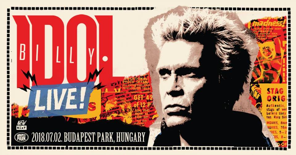 Billy Idol is Pestre jön.