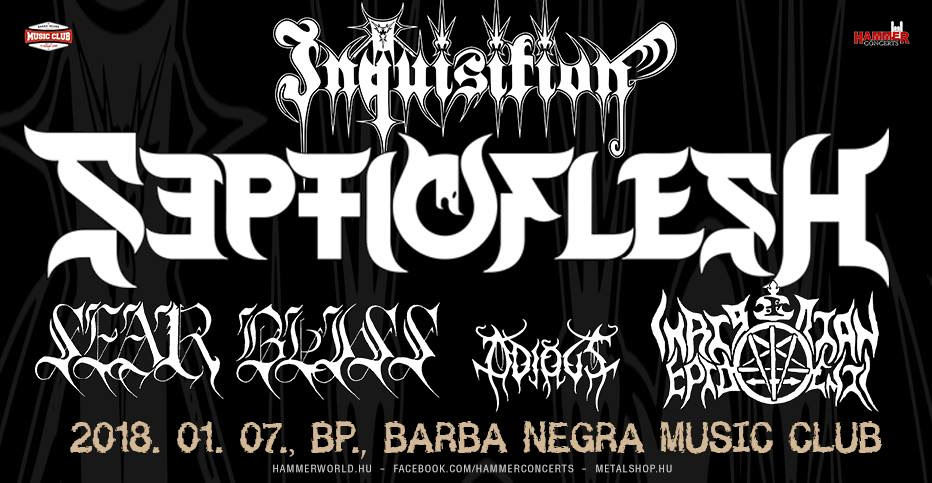 Black metal fesztivál a Barba Negrában: Septicflesh, Inquisition, Sear Bliss, Christian Epidemic és Odius