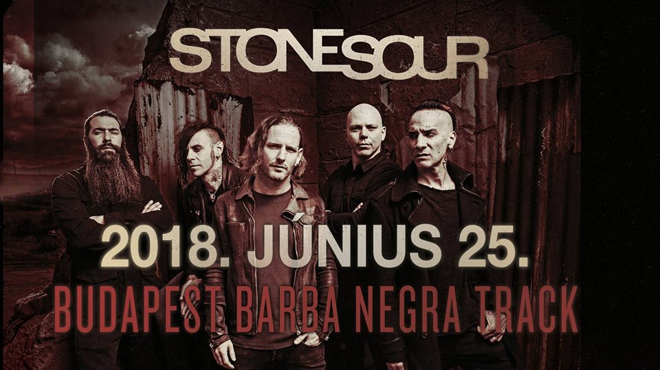 Budapestre jön Corey Taylor és a Stone Sour