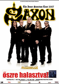 Saxon - Ősszel kerül megrendezésre a koncert, igaz akkor már nem a Masterplan lesz a vendégzenekar