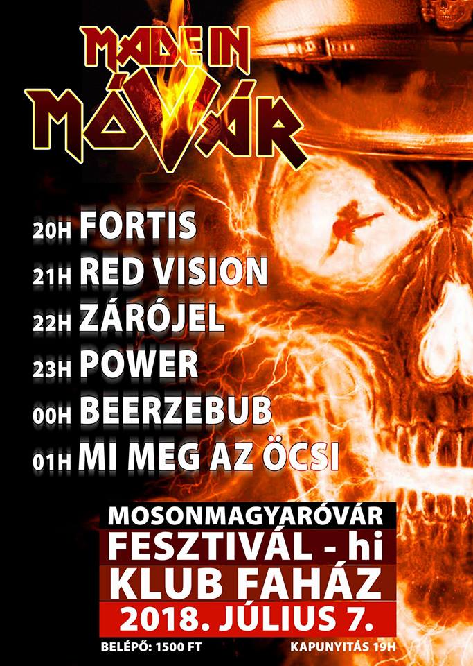 Made in Móvár Fesztivál – Július 7. Klub Faház
