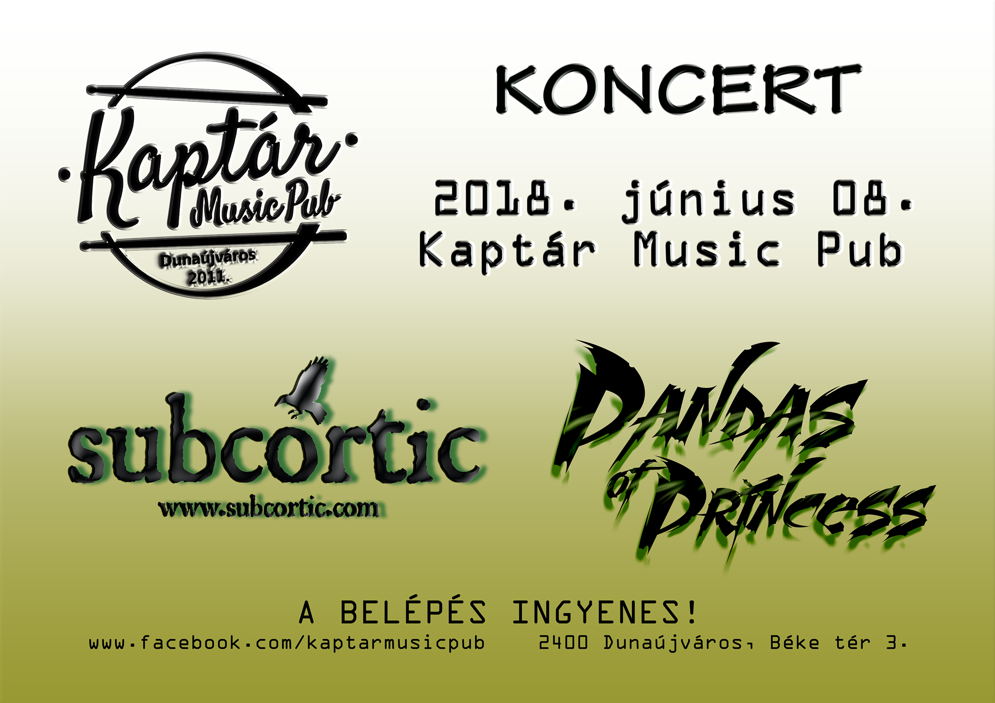 Subcortic & Pandas of Princess a dunaújvárosi Kaptárban