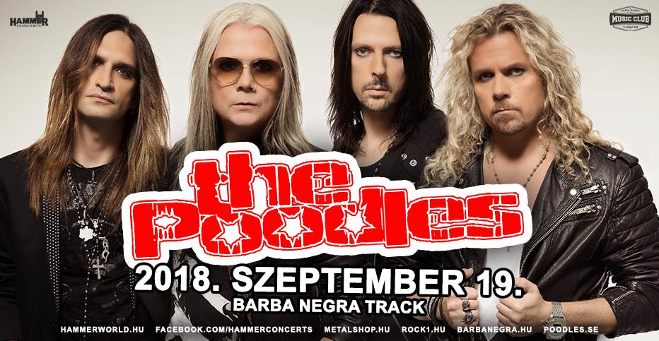 Barba Negra Track szezonzáró: szeptember 19-én érkezik a svéd The Poodles!