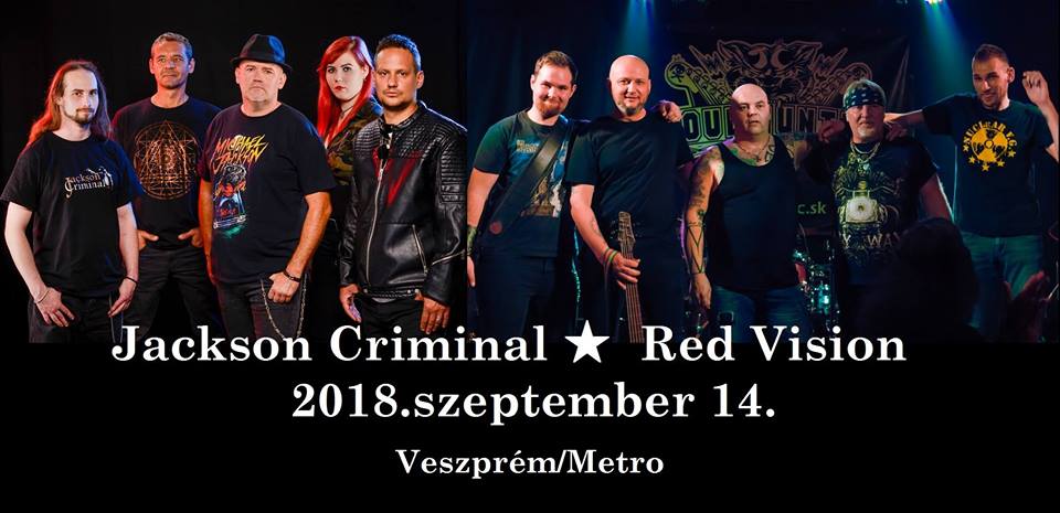 Red Vision & Jackson Criminal (Michael Jackson cover band) a veszprémi Metróban