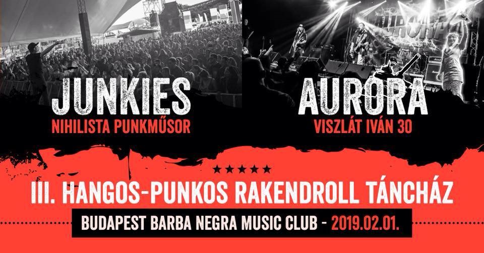 Junkies és Aurora egy színpadon – közös bulit tartanak a jubileumi évet ünneplő zenekarok
