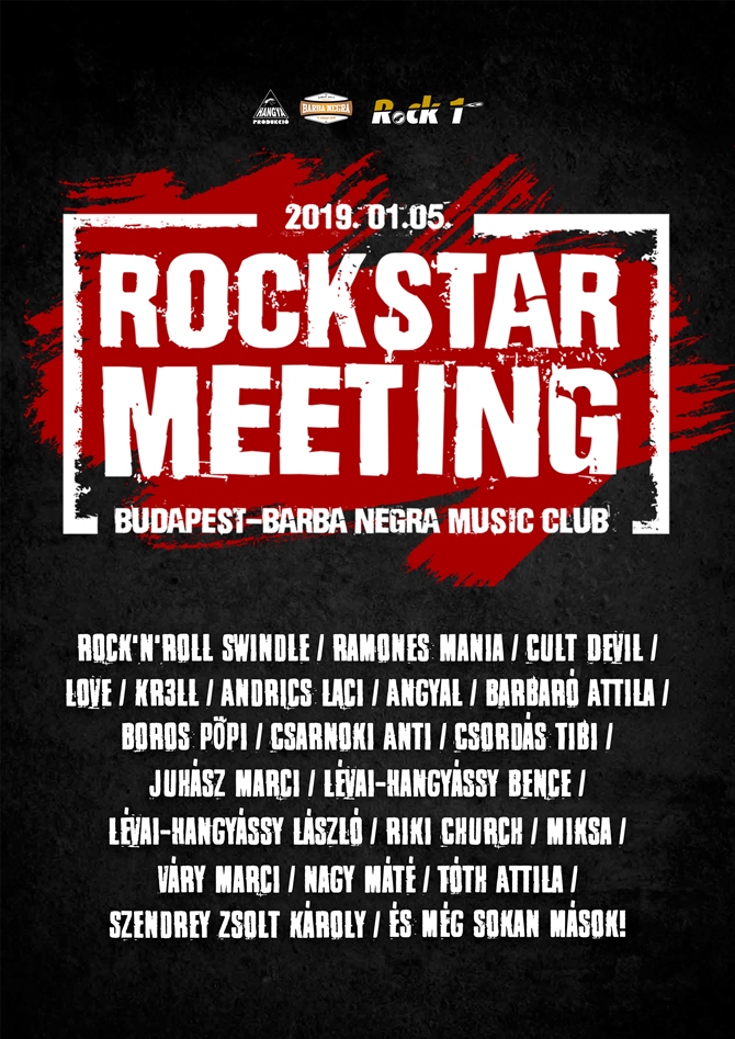 Rockstar Meeting január 5-én a Barba Negrában