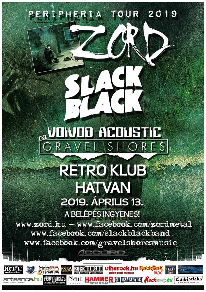 Zord ★ Slack Black ★ Gravel Shores a hatvani Retróban
