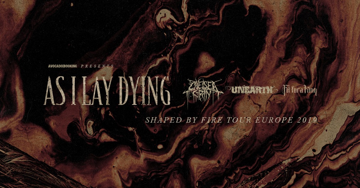 As I Lay Dying: visszatérés októberben az Unearth és a Chelsea Grin oldalán