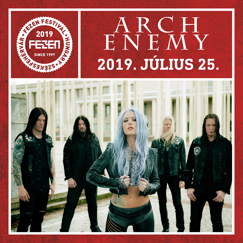 Az Arch Enemy is érkezik Székesfehérvárra