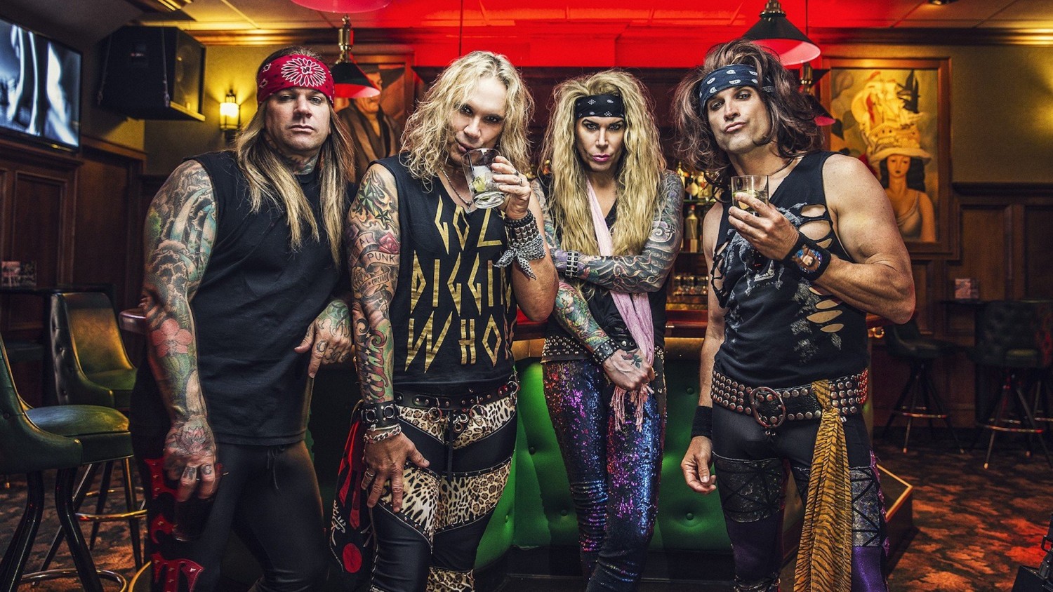 Már csak két hónap és végre pesten a cicanacis glamsterek, a Steel Panther!