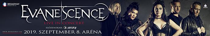 Nem kell már sokat várni az Evanescence koncertig.