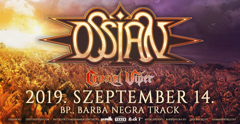 Ossian - Holnap 15 éves jubileumi nagykoncert a Barba Negra Track-ben!