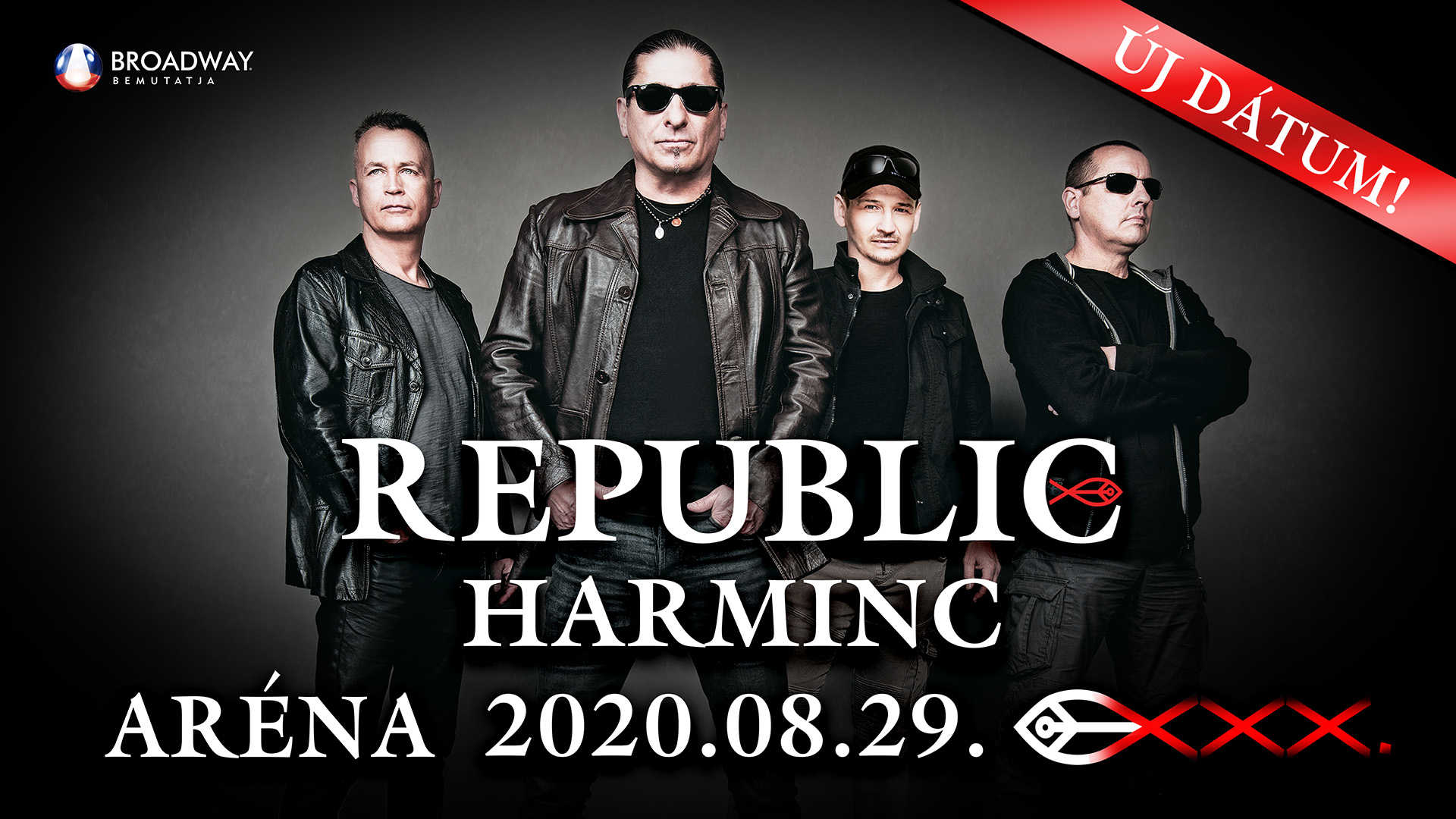 Republic 30, Apostol 50 - Új időpontban a koncertek!