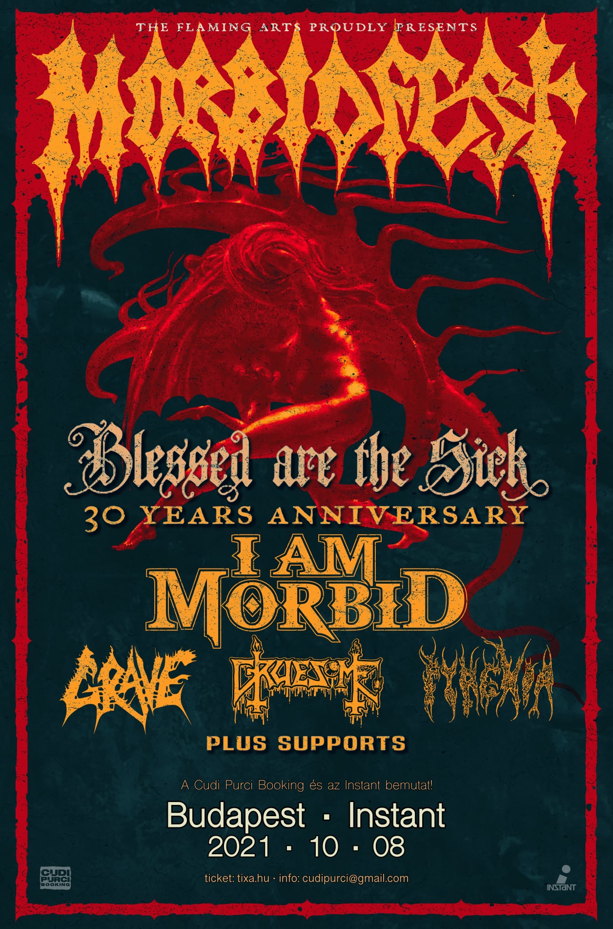 Morbidfest - Októberben hazánkat is eléri a brutális bandákat felsorakoztató fesztivál