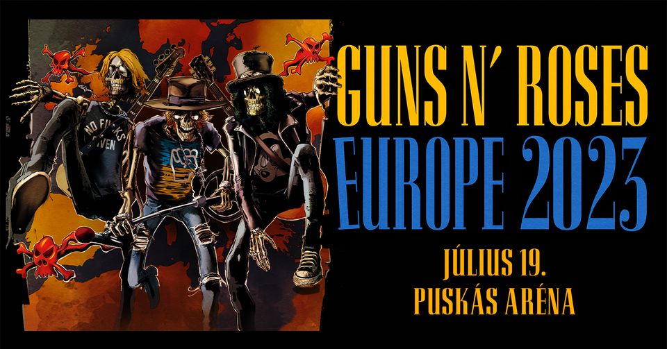 Ma indul az általános jegyértékesítés a Guns N' Rosesbulira.