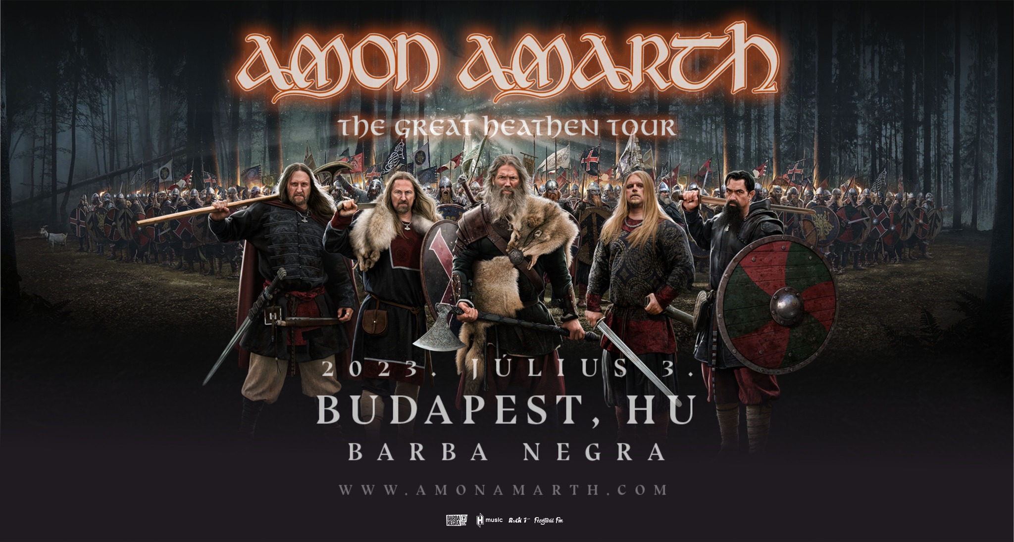 Ismét Budapestre jön az Amon Amarth